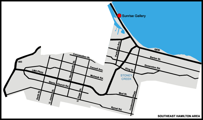 Southeast Hamilton Map